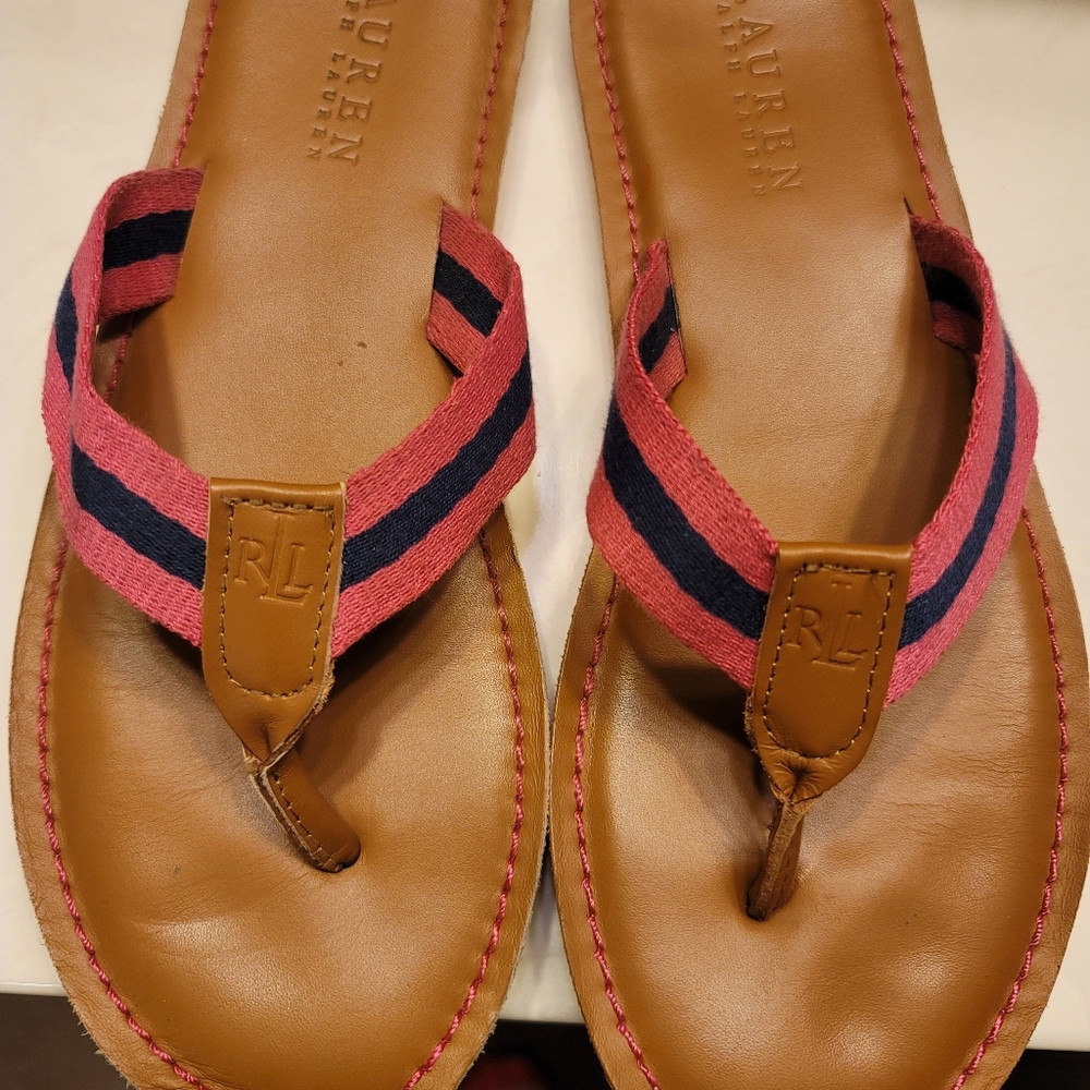Ralph Lauren flip flops
